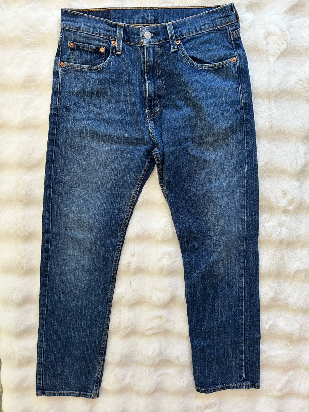 Levi's Slim Straight Men’s Indigo Blue Jeans